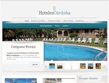 Tablet Screenshot of hotelesencordobacapital.com